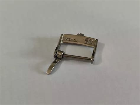 Rolex 16mm fibbia buckle acciaio 